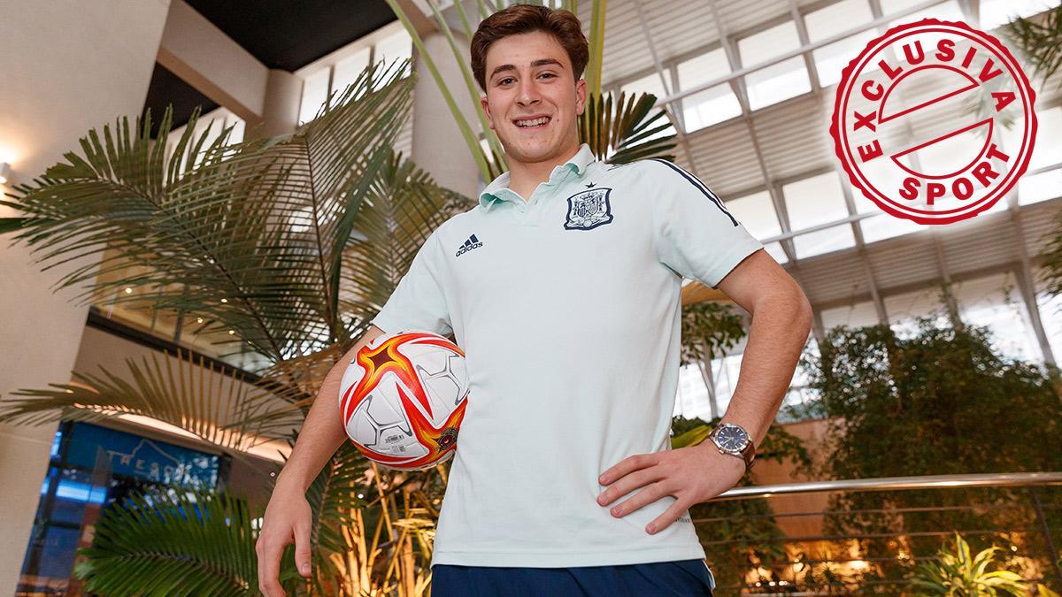 Pablo Torre atendió a SPORT en la concentración de la sub-19