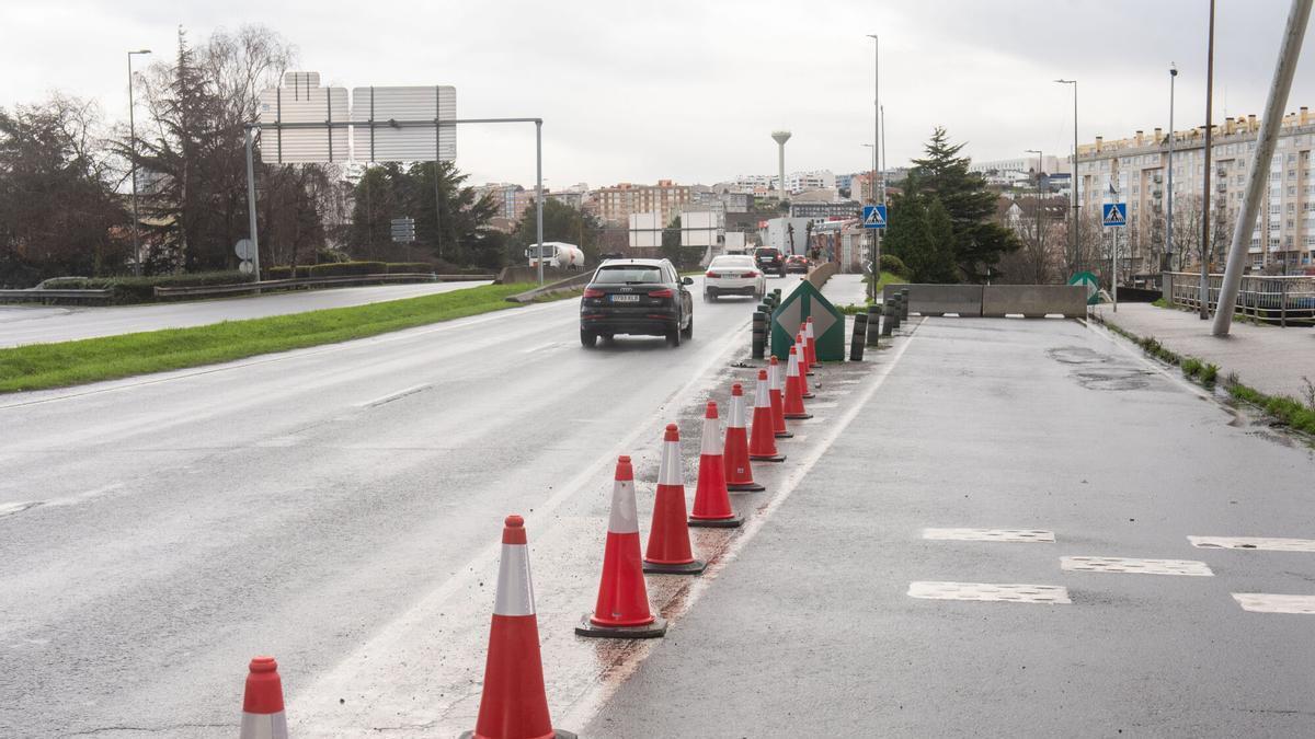 Lugar en el que sucedieron los hechos, que pasó varios meses cortado por obras este año