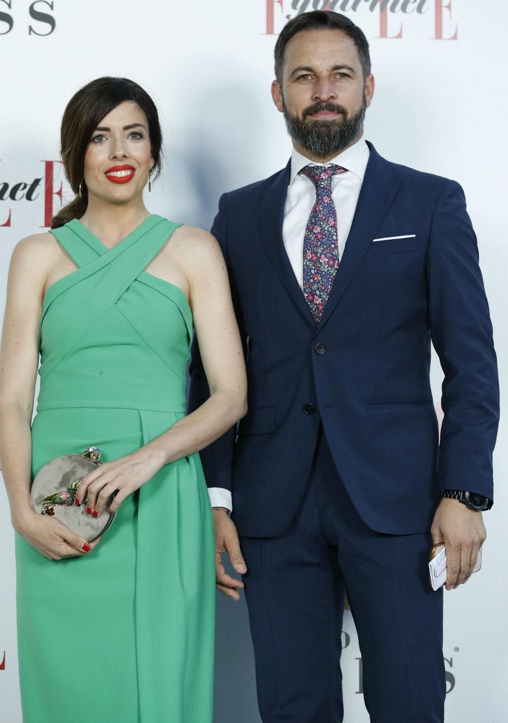 Lidia Bedman y Santiago Abascal