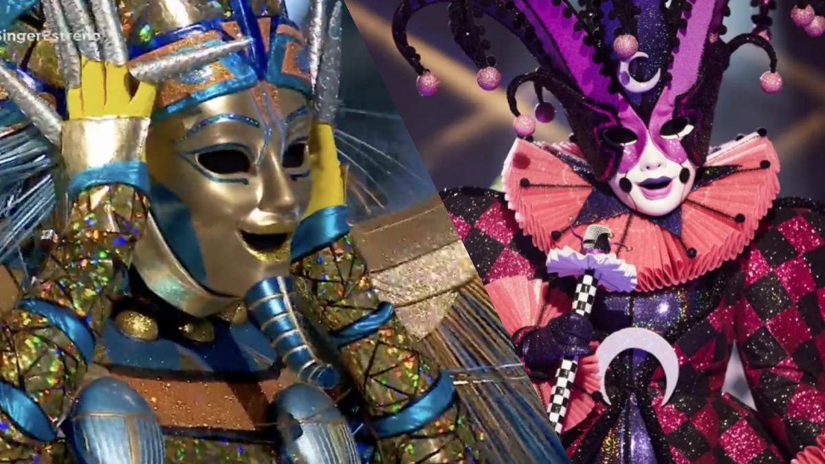 'Mask Singer' desvela las primeras identidades: Faraona y Arlequín