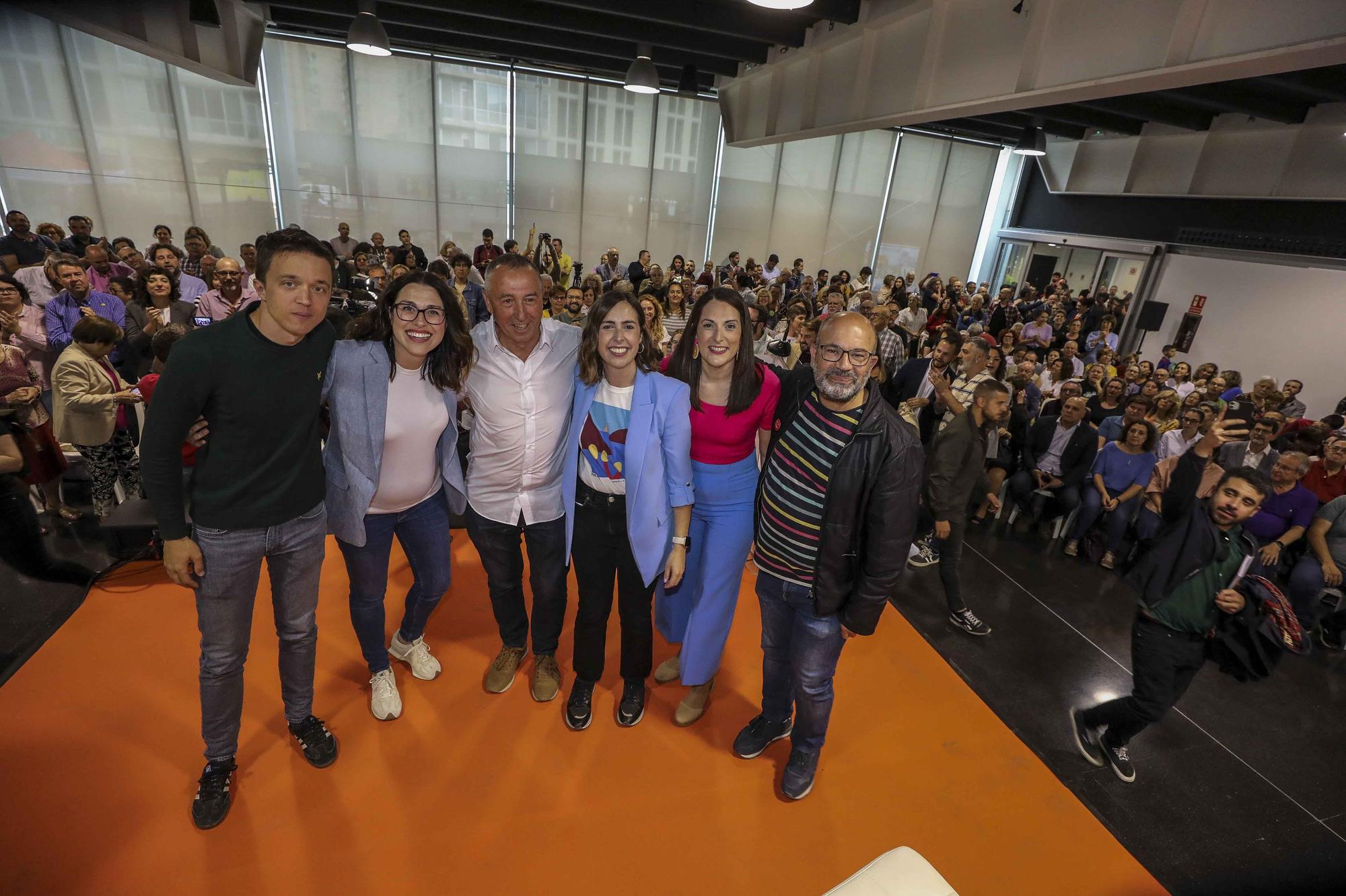 Íñigo Errejón en Elche con Compromís