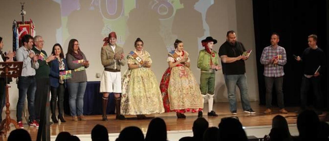 Un momento de la presentación del «llibret» de Plaza Rodrigo.