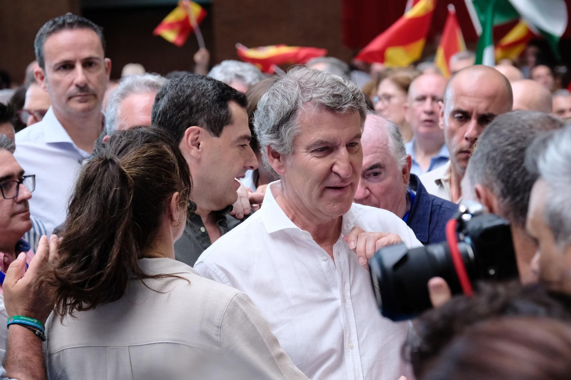 Mitin del Partido Popular en Málaga
