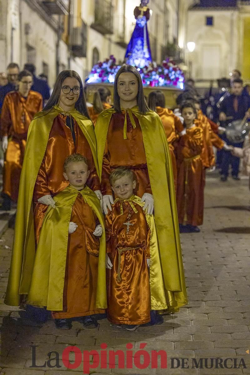Los niños toman las calles de Caravaca en la procesión de Lunes Santo