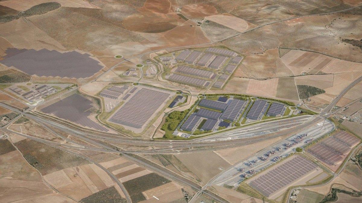 El futuro Puerto Seco de Antequera