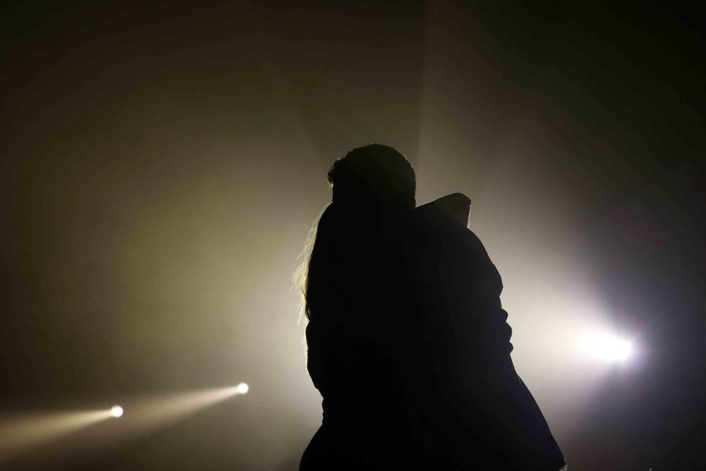 Concierto de Ana Guerra y Luis Cepeda de la gira ImaginBank en la Sala París 15.