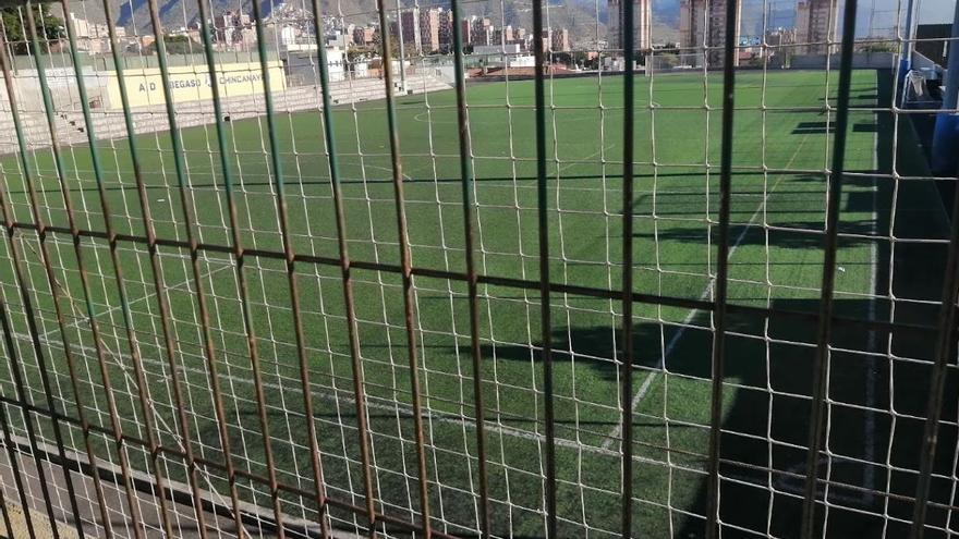 Adjudicada por más de medio millón de euros la rehabilitación del campo de fútbol de García Escámez