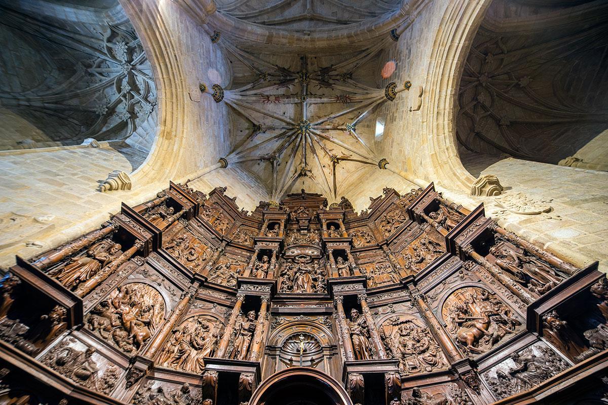 Techo de la Catedral de Cáceres