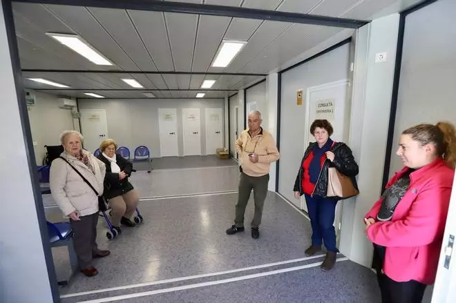 Pacientes mayores de El Higuerón: "Tenían que haber puesto esto antes, pero lo importante es que está ya"