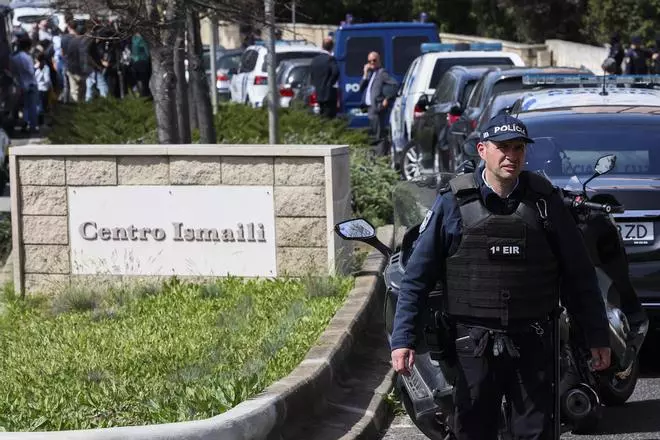 El ataque a un centro ismaelí en Lisboa, en imágenes