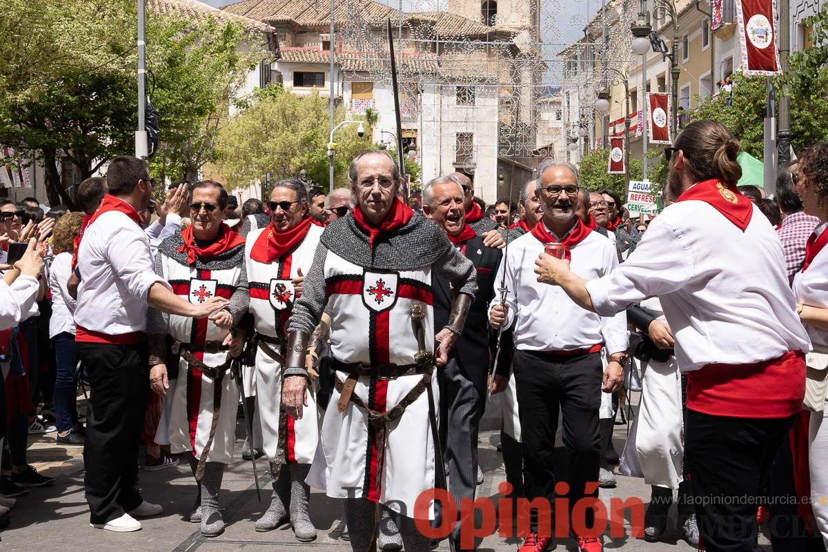 Moros y Cristianos en la mañana del día dos en Caravaca