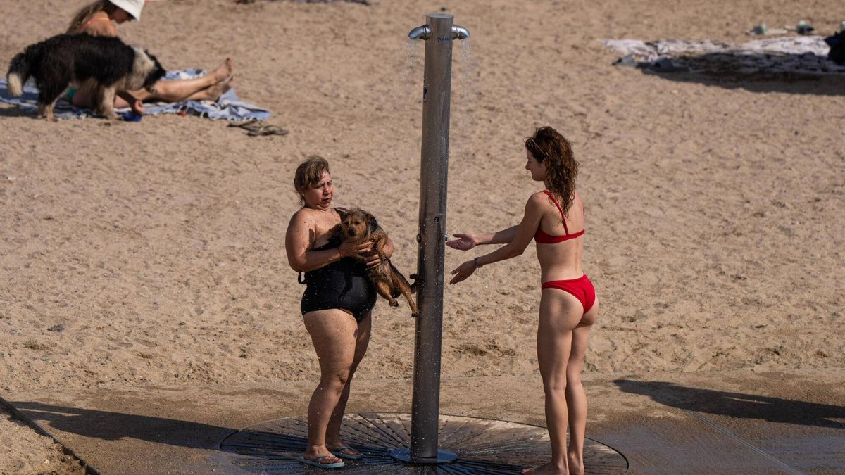Playa del área de Barcelona