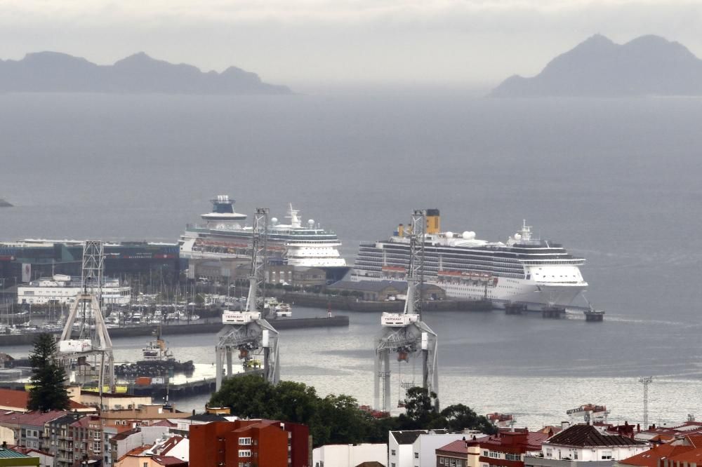 Embarque de más de mil pasajeros en Vigo