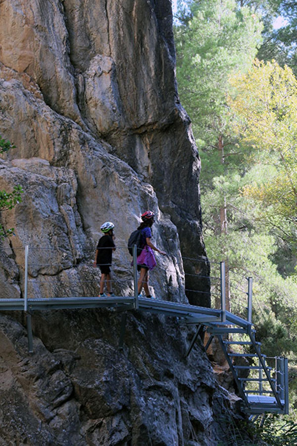 El paseo aéreo junto a la casa de Joaquín Carbonell