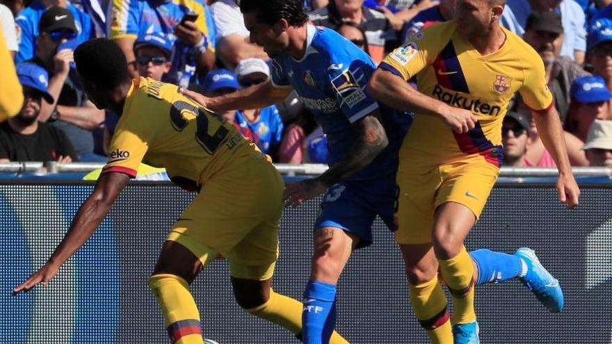 El Barcelona no dona opcions al Getafe