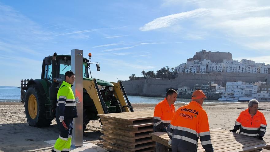 Uno de los pueblos más bonitos de España, en Castellón, pone a punto sus playas para Semana Santa