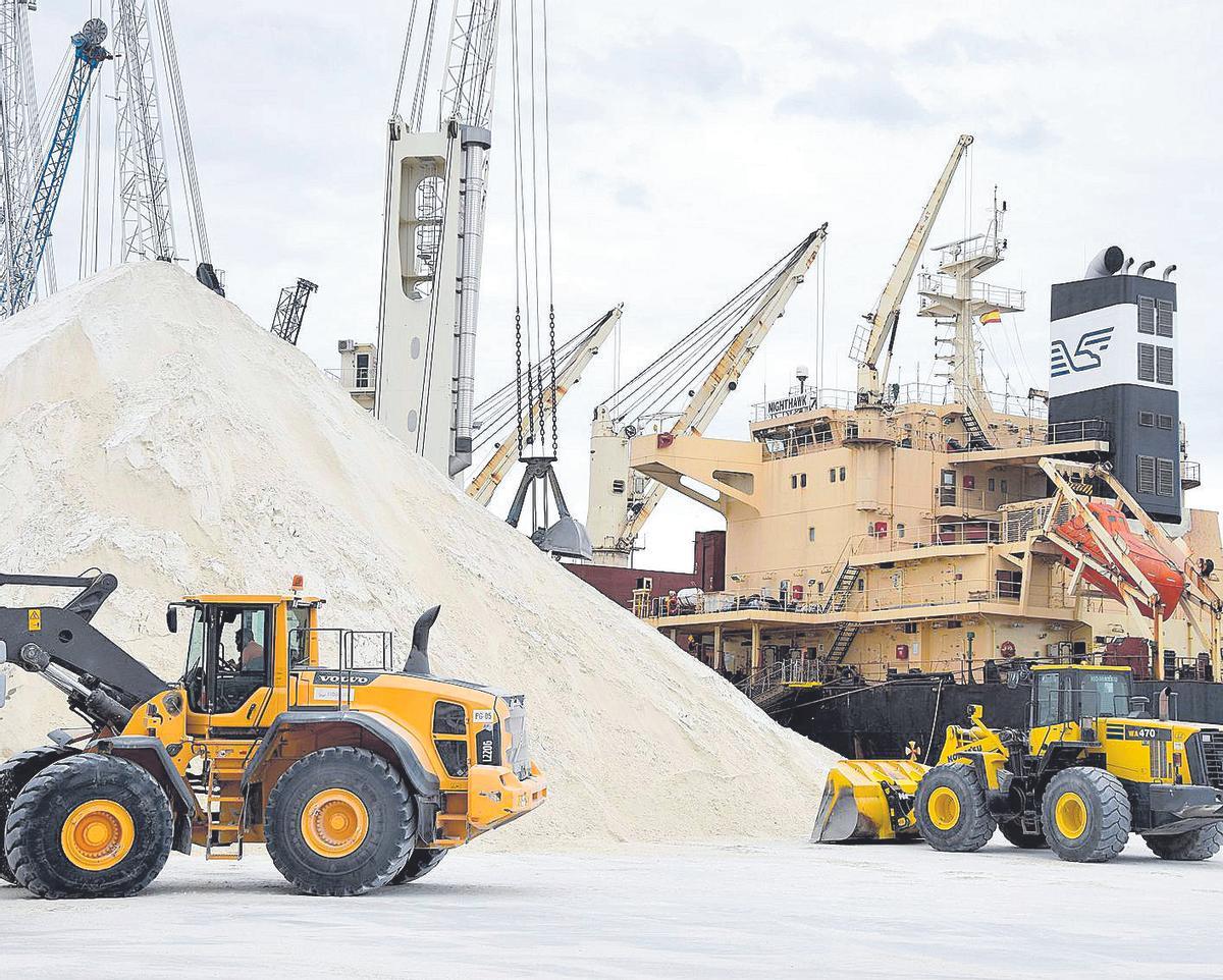 Los datos confirman una tendencia al alza en el tráfico de mercancías vinculadas a la cerámica.