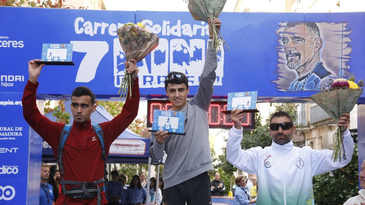 Los ganadores masculinos.