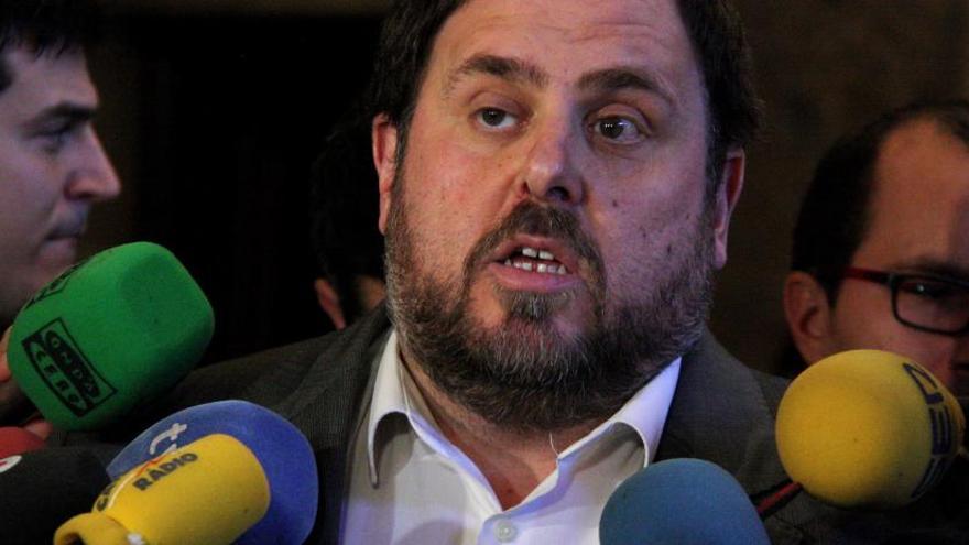 Junqueras demana no embarrancar-se en una proposta de llista única