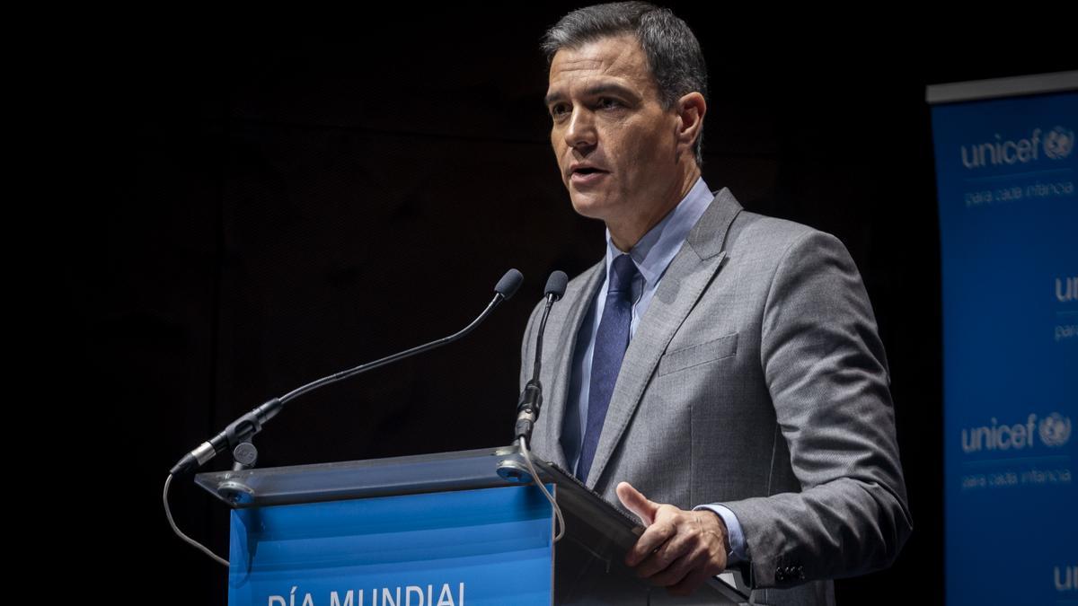 El presidente del Gobierno, Pedro Sánchez.