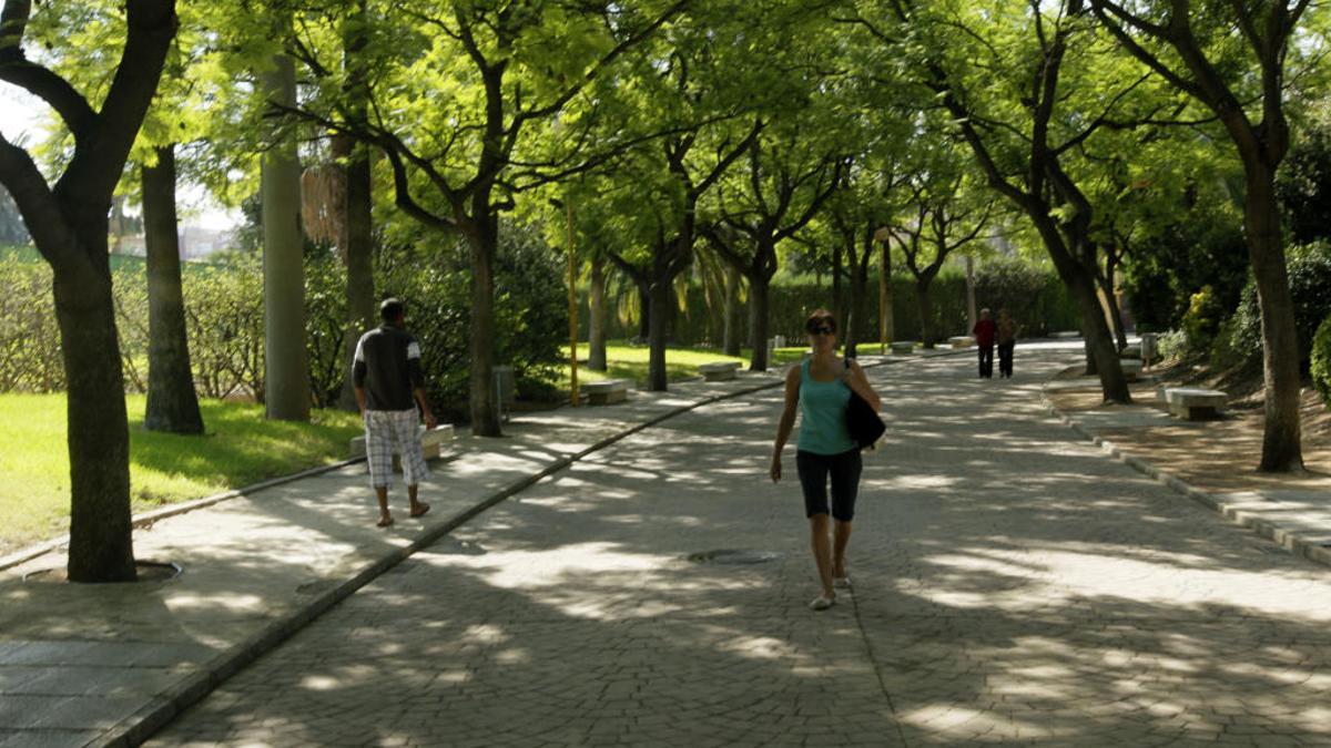 El Parque de Benicalap, uno de los mencionados por Domínguez