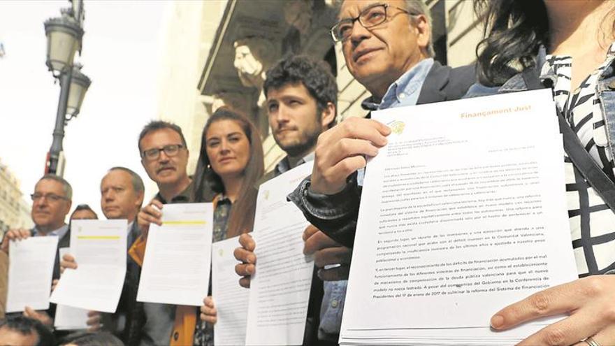 La sociedad civil lleva a Madrid la presión por la financiación justa