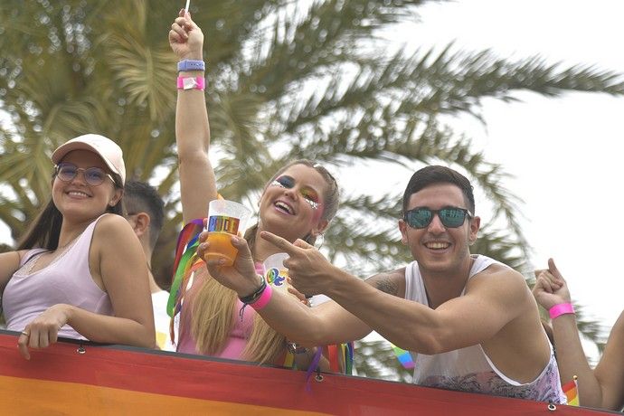 Desfile del Gay Pride en Maspalomas post-Covid