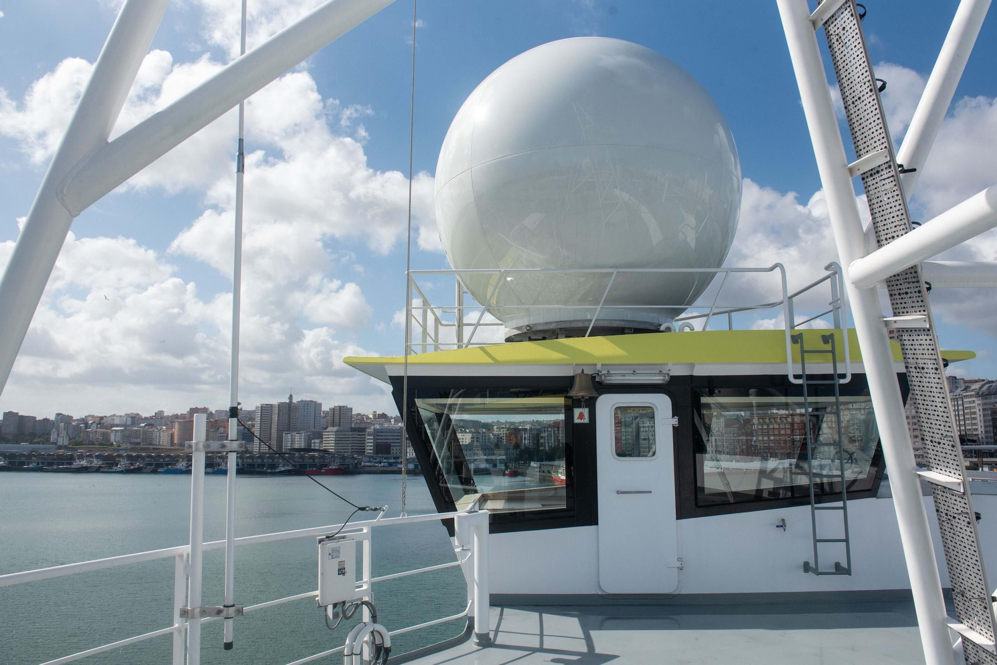 El buque oceanográfico ‘Odón de Buen’ visita A Coruña