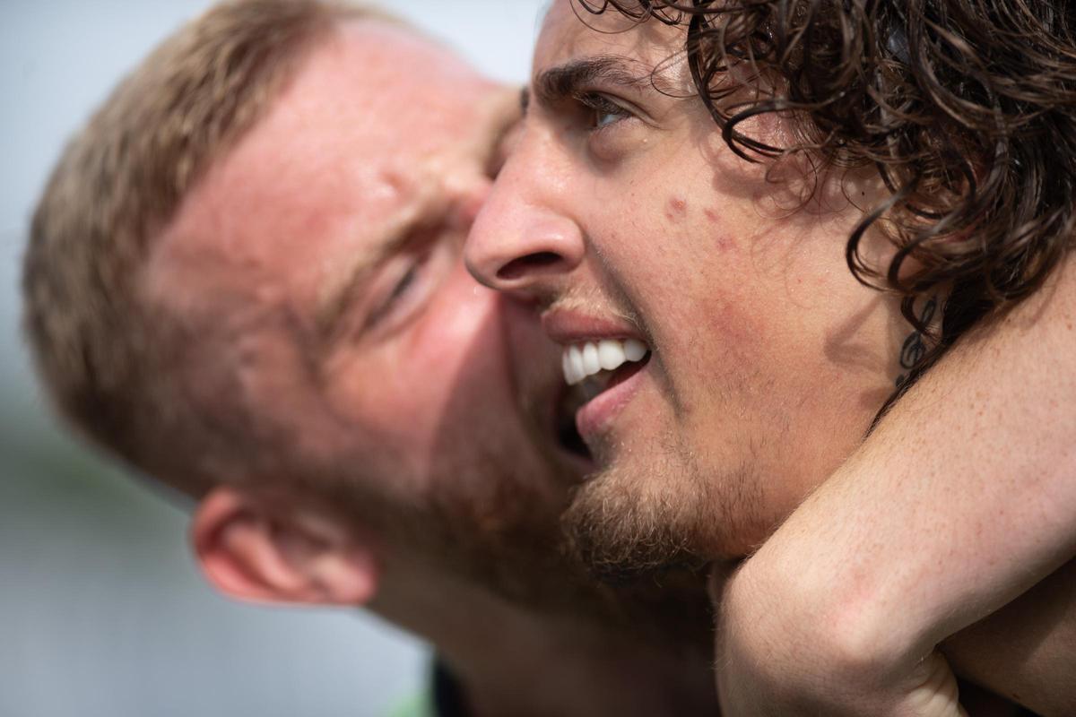 Oli y Fábio, en el Coliseum.