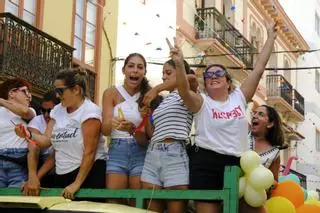 Día principal de las Fiestas de la Virgen de Guía. Batalla de flores
