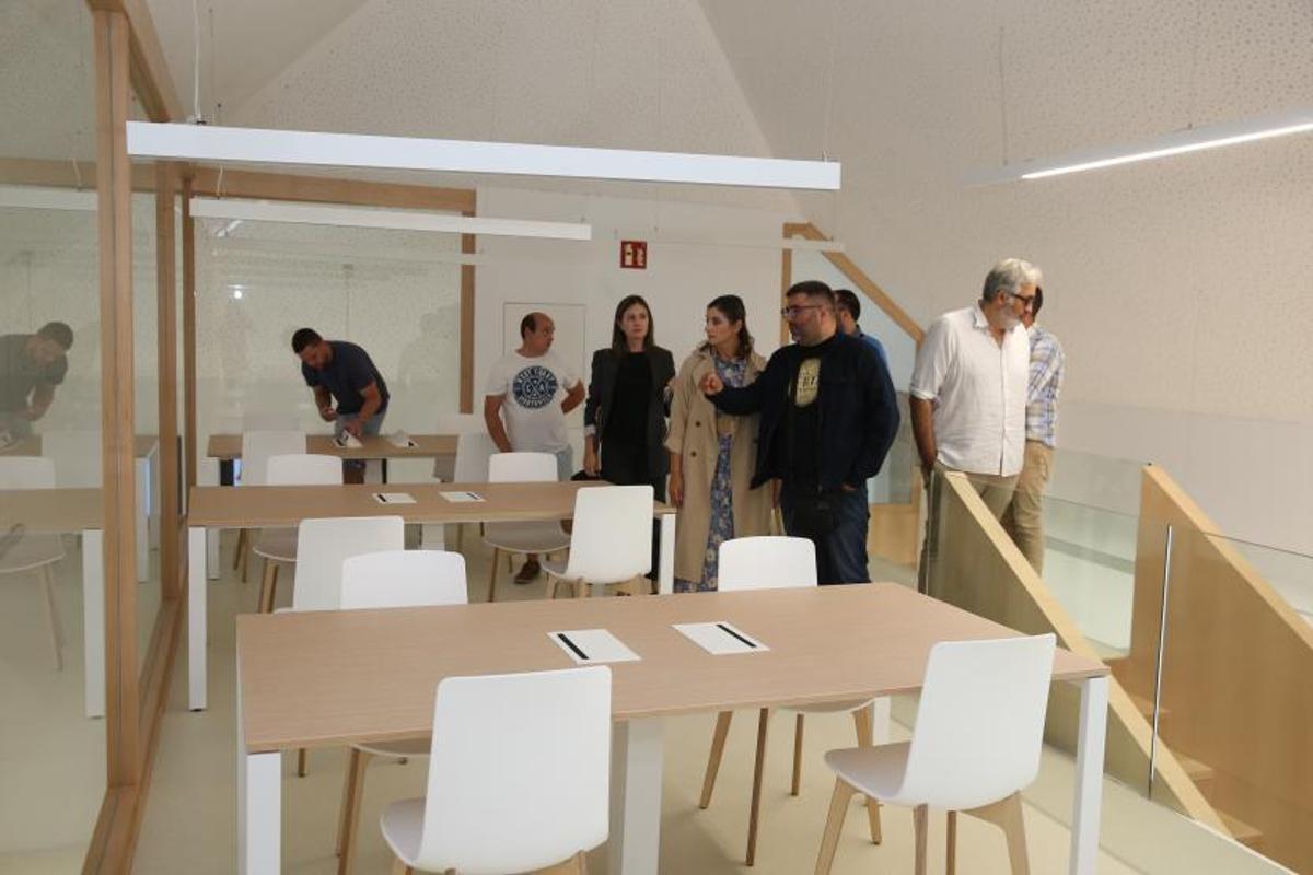 La planta alta de las aulas de estudios. | // SANTOS ÁLVAREZ