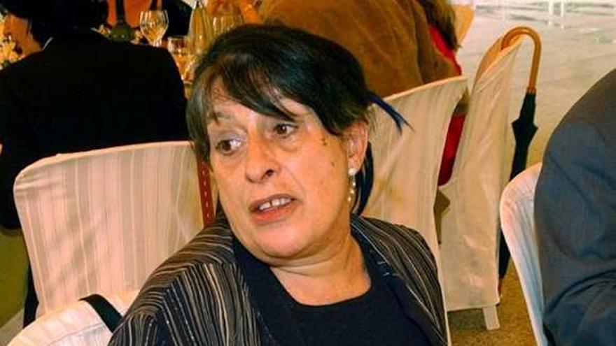 A escritora e profesora María Victoria Moreno.