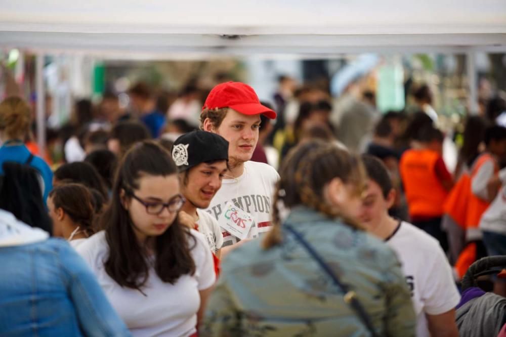 Más de 400 alumnos de las Pitiusas participan en el evento en Vara de Rey