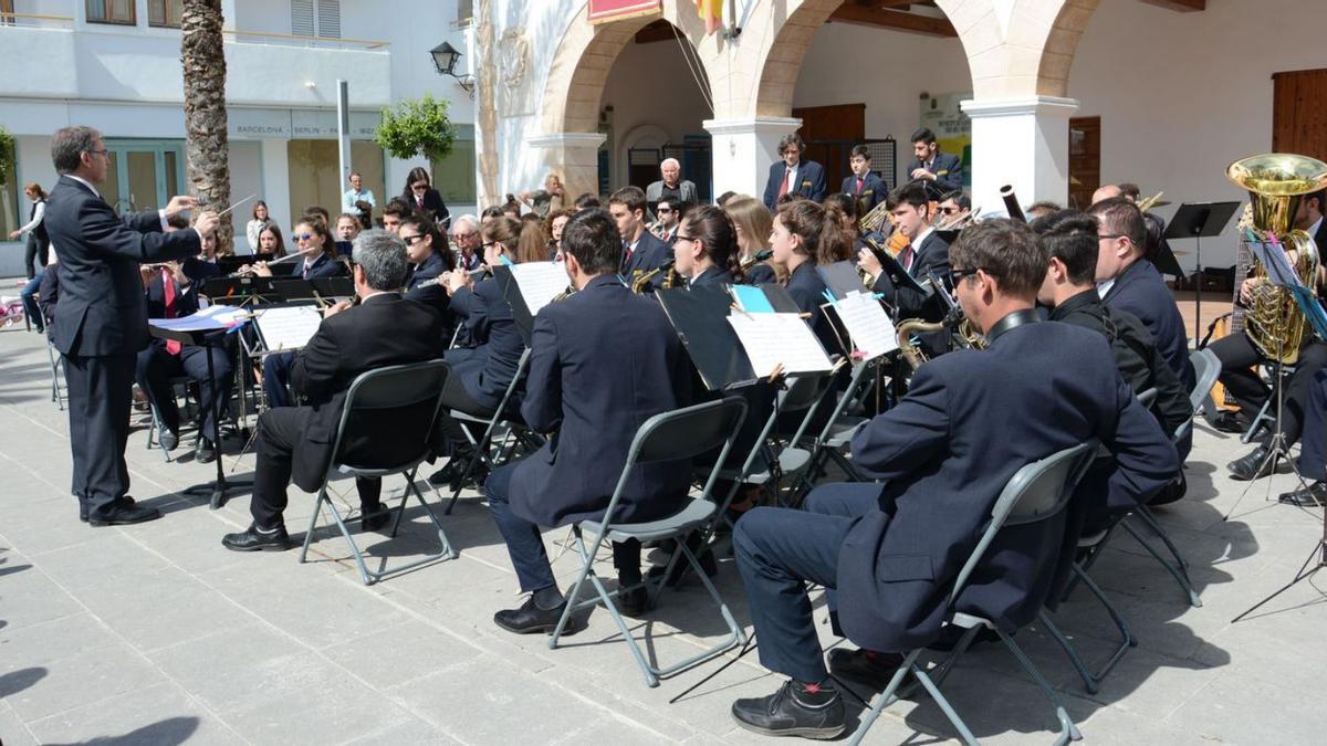 Un concierto de la Banda Municipal de Santa Eulària. | ASE