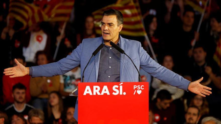 Sánchez cierra la campaña presentándose como &quot;la esperanza de España&quot;