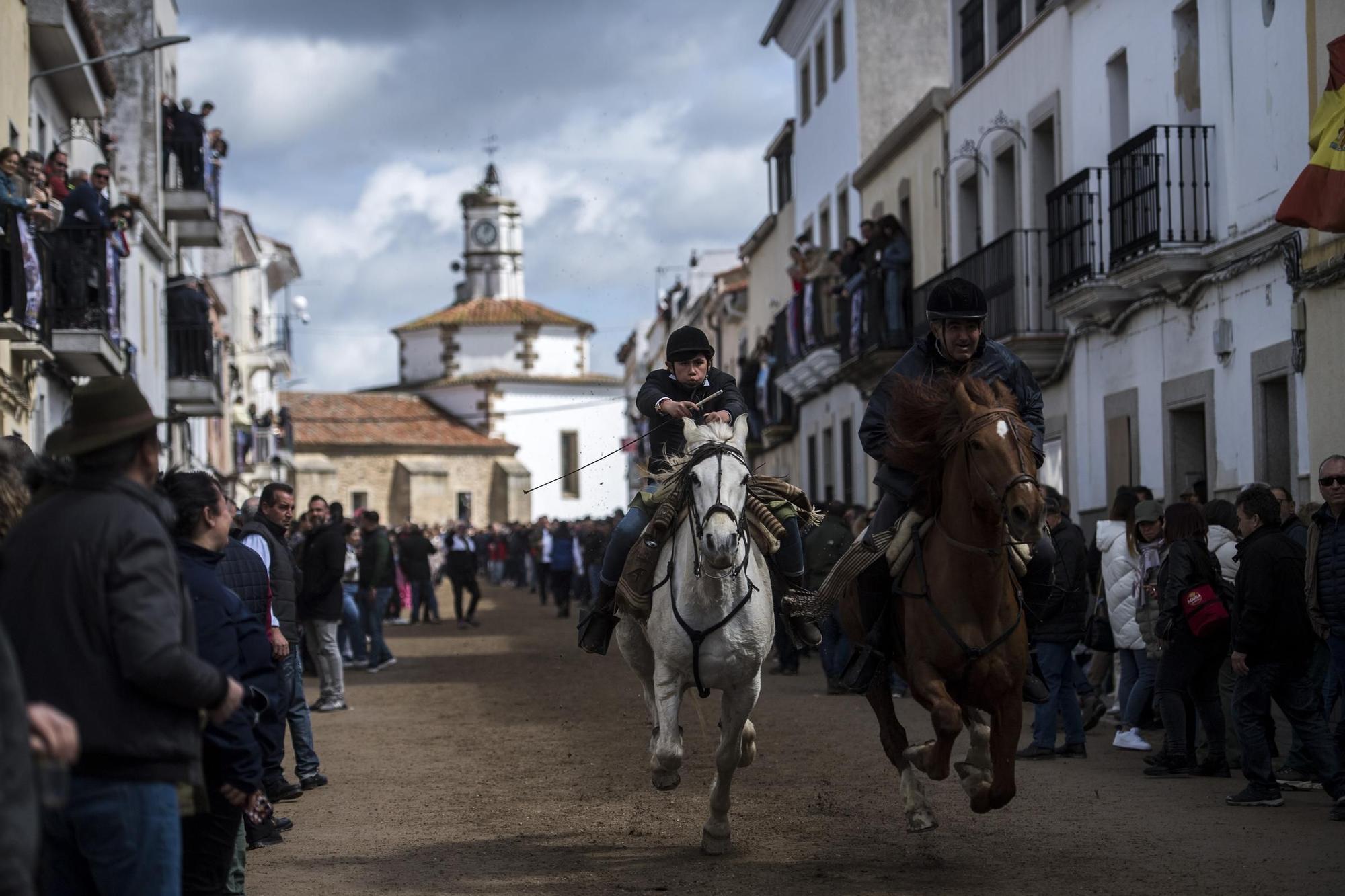 Carreras de caballos en Arroyo de la Luz