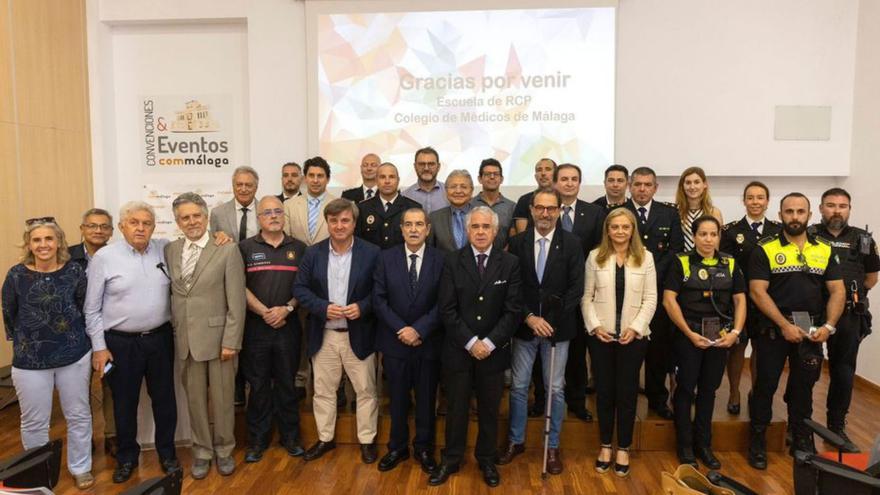 El Colegio de Médicos entrega sus premios de RCP