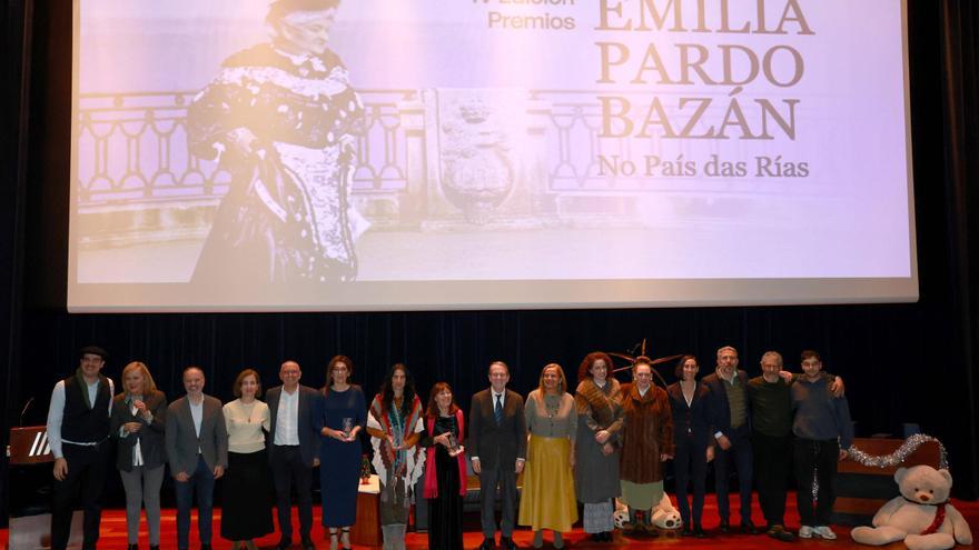 Rosa Fontaíña, Silvia Torres e Menchu Lamas recollen os IV Premios Emilia Pardo Bazán