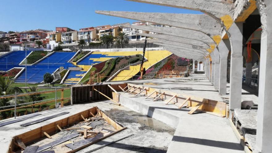 El parque del Estadio Insular tendrá una terraza sobre la vieja tribuna