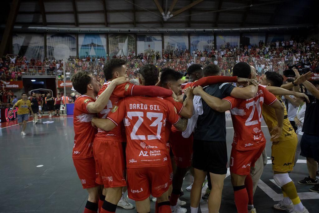 El Jimbee Cartagena celebra su segunda liga consecutiva