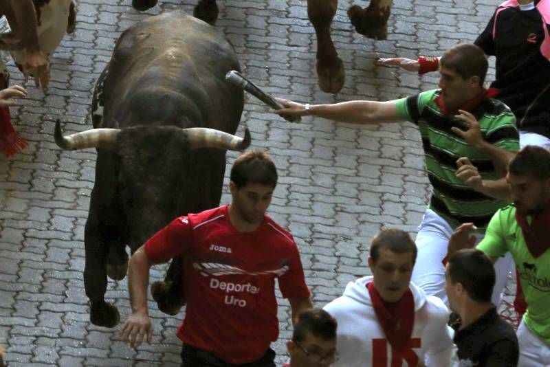 Último encierro de las Fiestas de San Fermín 2015