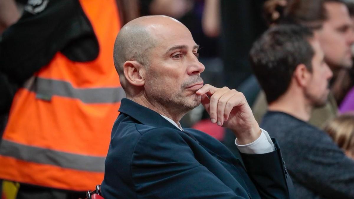 Joan Peñarroya, en su vuelta al Palau Blaugrana