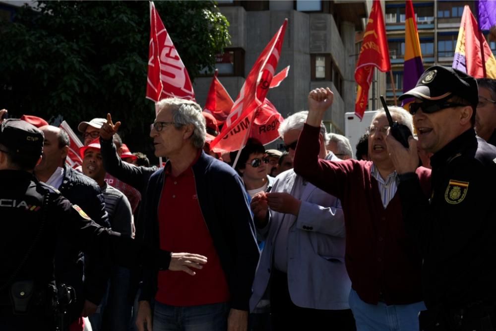 Manifestación del 1 de Mayo en Murcia