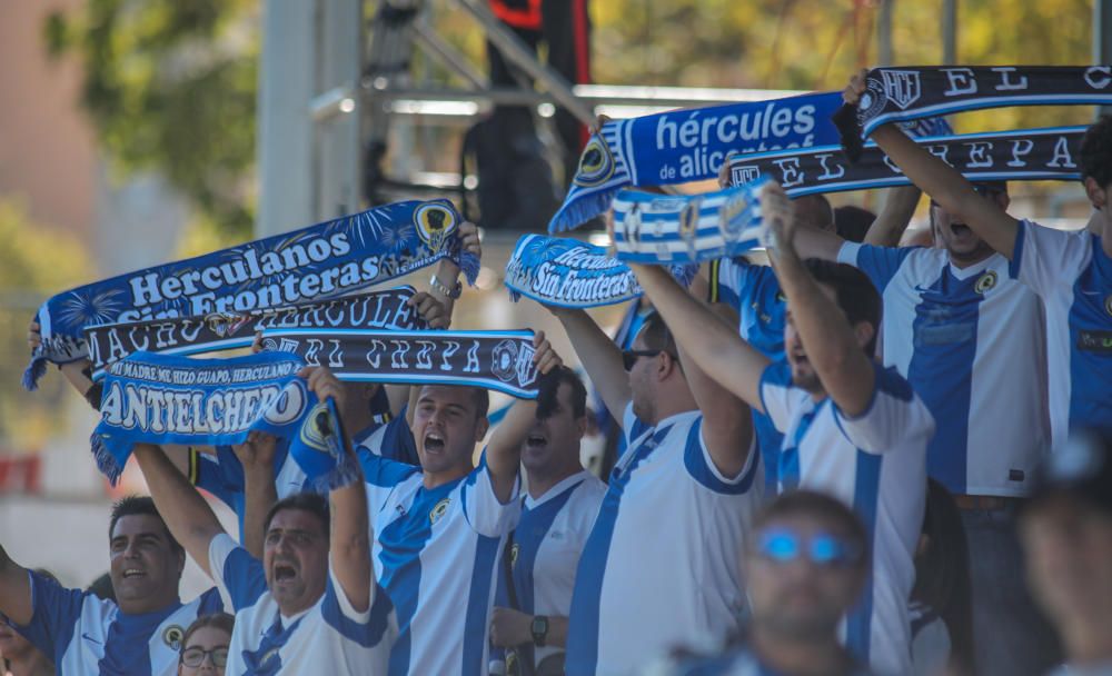 La victoria del Hércules ante el Ebro en imágenes