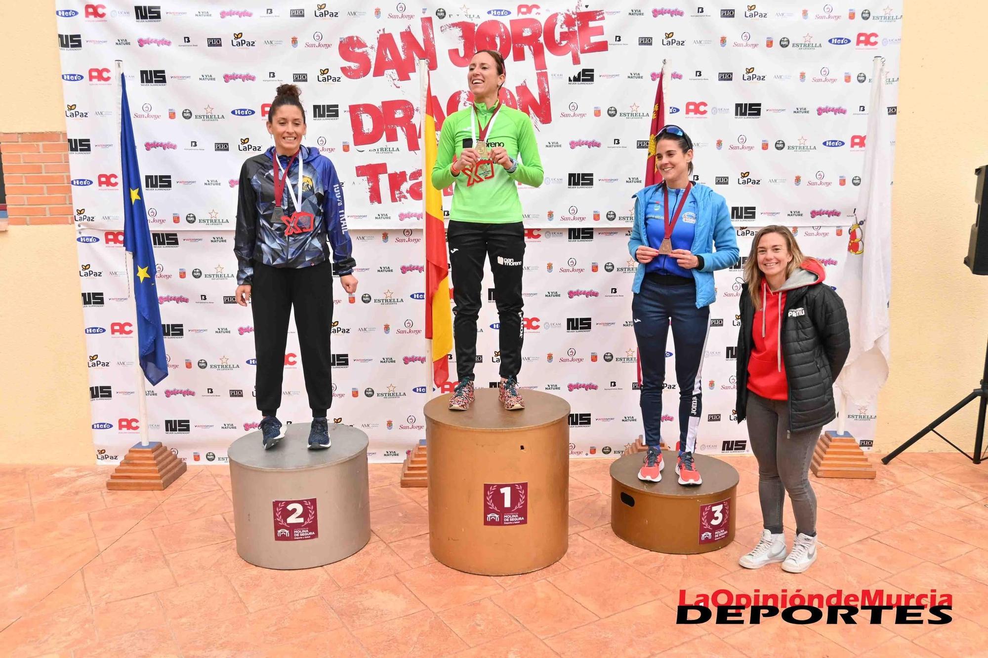 FOTOS: los podios de la San Jorge Dragon Trail