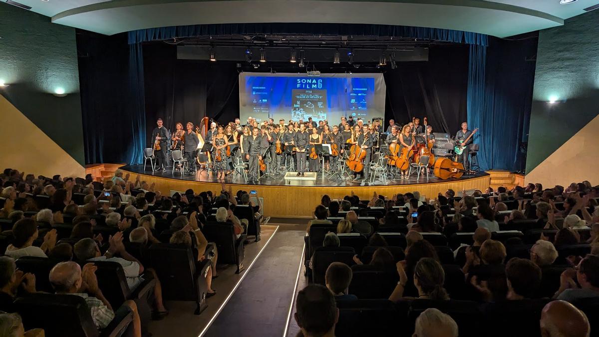 El concierto que tuvo lugar en el auditorio de Teulada Moraira