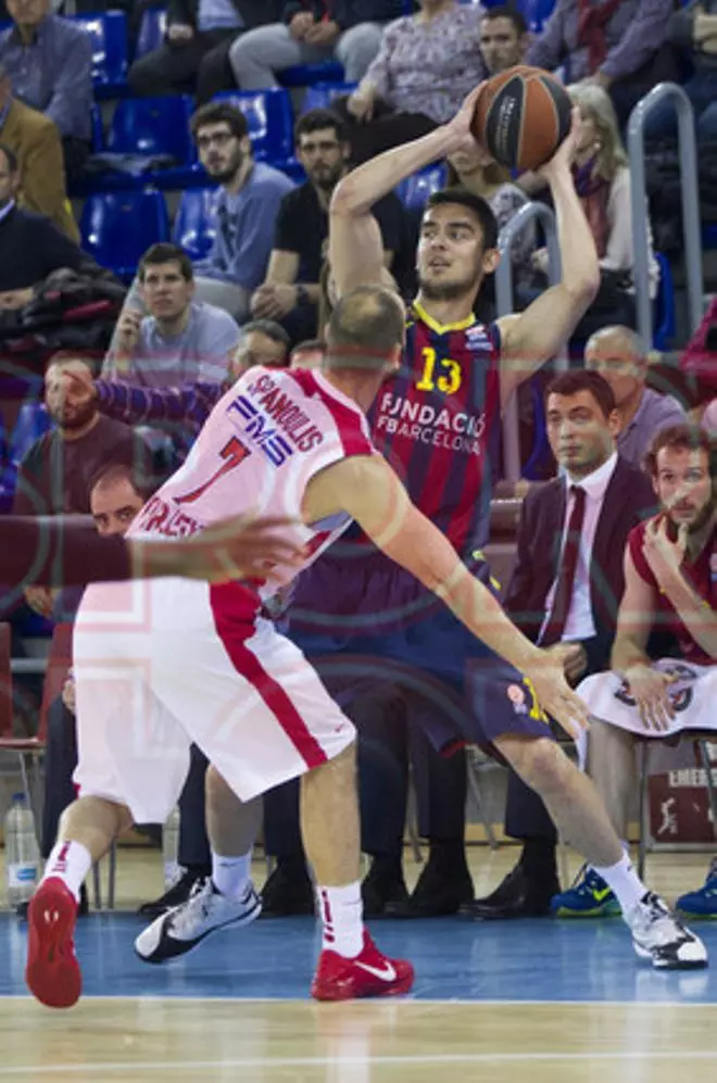 FC Barcelona, 73 - Olympiacos, 57