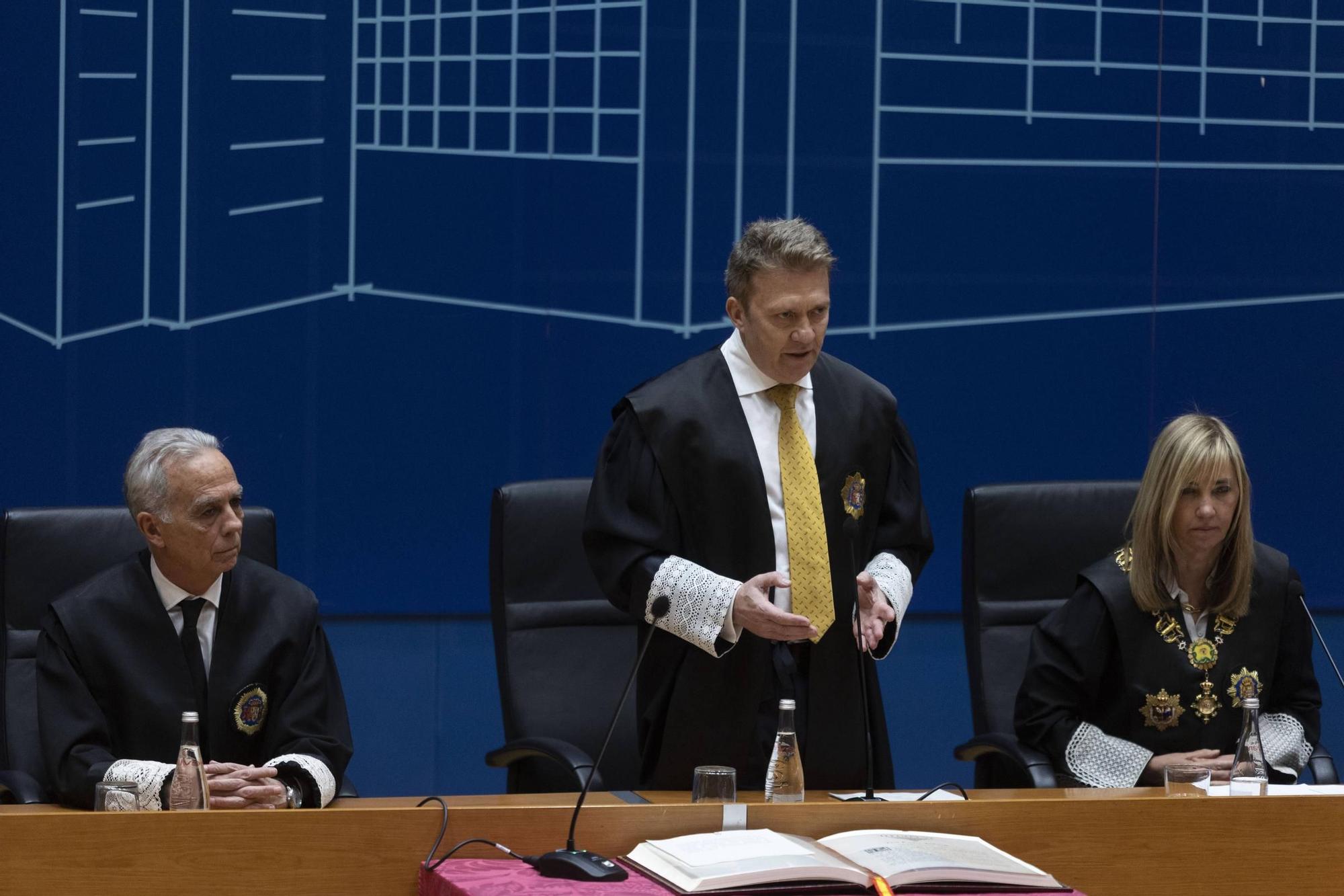 Así ha sido la toma de posesión de Manuel Baeza Díaz-Portales como nuevo presidente del TSJCV