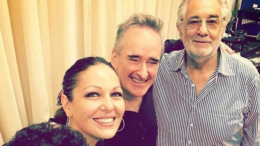 Plácido Domingo reaparece en los ensayos del festival de Salzburgo