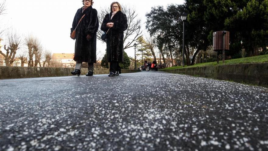 Vuelve el frío y la nieve a Asturias